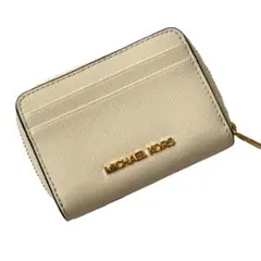 Michael Kors コインケース ベージュ カード収納