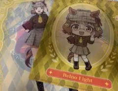 ウマ娘　ベルノライト 缶バッジ 10個　カラオケ館 ウマ娘 シンデレラグレイ カラオケ館 缶バッジ ベルノライト - メルカリ