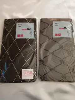 ユニクロ　タイツ　2足セット　МL
