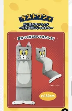 み*ぃ様 一番くじ　トムとジェリー　ラストワン賞　折りたたみクッション