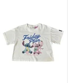 ZARAキッズ ディズニーコラボ　stitchTシャツ