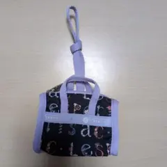 LESPORTSACカラフル模様のナイロンポーチ