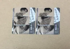 リヴァイ　進撃の巨人　カード　コミいろフェア　クリアカード　2枚セット