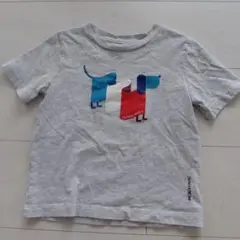 ジャカディ*Tシャツ 3A 96cm、グレー