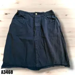 MHL. ひざ丈スカート サイズ2 グレー A3468