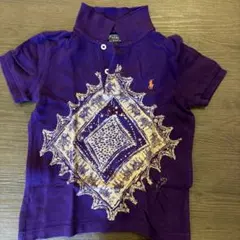 Polo by Ralph Lauren 紫色 ポロシャツ 110