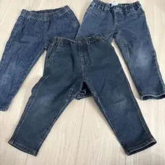 ★16日まで値下げ★キッズ　デニム　セット