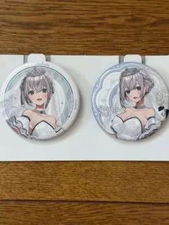 ホロライブ　一番くじ　缶バッジ賞　白銀ノエル