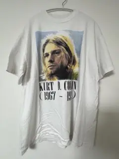 カート・コバーン 追悼 Tシャツkurt cobain