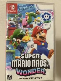 スーパーマリオブラザーズ　ワンダー　switch