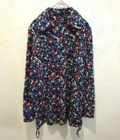 レトロ エディーバウアー 長袖シャツ 長袖ブラウス ボタニカル柄