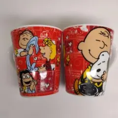 新品未使用 スヌーピー マグカップ 2個セット KFC