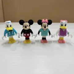 BRIOディズニー 人形 4体セット ミッキー・ミニー・ドナルド・デイジー
