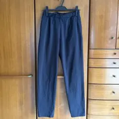 UNIQLO ブラック　ドライストレッチカジュアルパンツ L