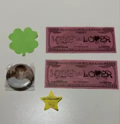 TXT 落下物　お札　星　クローバー