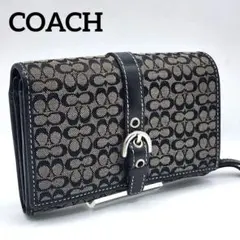 COACH コーチ シグネチャー 二つ折り財布 レディース