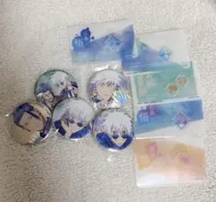 彩光キラキラ缶バッジ　呪術廻戦　懐玉・玉折　五条悟　夏油傑