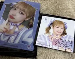 仲川瑠夏　衣装展　ステッカー　クリアカードセット