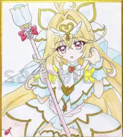 手描きイラスト ファンアート キュアアルカナ シャドウ 森亜るるか
