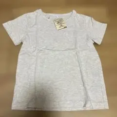 無印良品　半袖Tシャツ　ベビー　オートミール　100 ベージュ　新品未使用のサムネイル