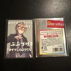 カラフルピーチ 展示会 トレーディングカード　うり　等身