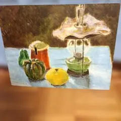 繊細な描写】藤村ひでき 油絵「迫力の渓流」 風景 画 絵画 肉筆 サイン