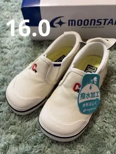 Moonstar キッズ スリッポン 16.0cm ホワイトのサムネイル