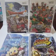 Wiiソフト4個セット