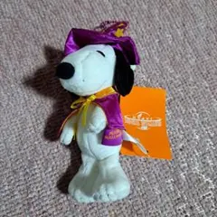 USJスヌーピー　ハロウィン　ぬいぐるみバッジキーホルダー