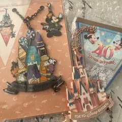 東京ディズニーリゾート 40周年 ハロウィン キーチェーンセットのサムネイル