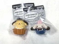 サンリオキャラクターズ チョコレートドール シナモロール　プリン　カプセルトイ