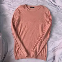 ZARA MAN ピンクワッフルカットソー