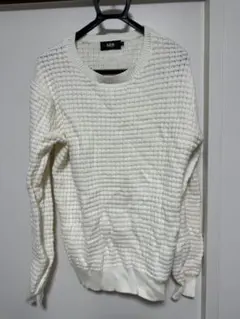 AZUL by MOUSSY ホワイト ニットセーター L 新品、未使用