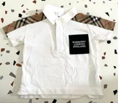 N*a様 週末限定価格【美品】BURBERRY BRIT メガチェック ポロシャ BURBERRY - 希少【美品/B-】Burberry Brit バーバリー ポロシャツ