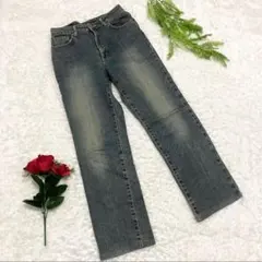 EDWIN エドウィン ストレートデニムパンツ 31×32 ストレッチ アメカジ