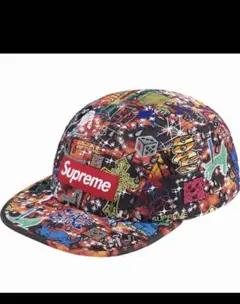美中古 Supreme AOI Embroidered Camp Cap 黒 Supreme AOI Embroidered Camp Cap (SS25) - $68