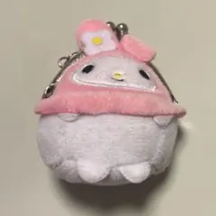 マイメロディ がま口 ぬいぐるみ マスコット