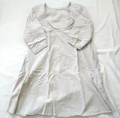 SM2 麻混ワンピース　・