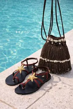 ZARA　新品　バッグサンダルセット