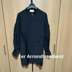 1er Arrondissement シルク混オーバーサイズスタンドカラーシャツのサムネイル