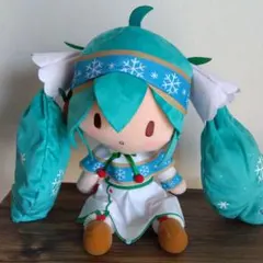 初音ミク 雪ミク SNOW MIKU 2017 ふわふわぬいぐるみ ふわぬい - メルカリ