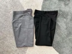 UNIQLO スマートアンクルマタニティパンツ L マタニティ２枚