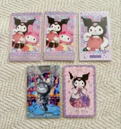 キャラポトレサンリオ サンリオピューロランド クロミ カード 5枚セット