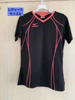 【美品】ミズノ MIZUNO レディース プラクティスシャツ Oサイズ 半袖のサムネイル