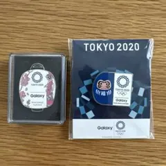 TOKYO 2020 Galaxy ピンバッジ 2種セット - メルカリ
