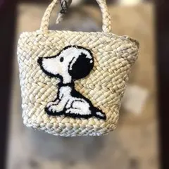 ミュージアム限定貴重!!刺繍ラタンかごバッグオシャレ新作！即決の方はプレゼント