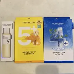 numbuzin 5+ エッセンシャルトナー & 白玉グルタチオンマスクセット