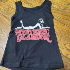 HYSTERIC GLAMOUR 風タンクトップ ブラックのサムネイル