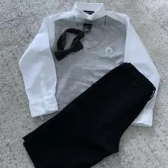 フォーマルシャツ・ベスト・半パンセット110㎝