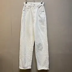 moussy HW WHT LOOSE STRAIGHT 23インチ